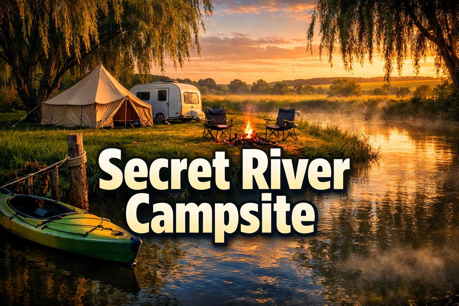 Campsite Near the River Trent: Riverside Camping & Caravan Pitches in Nottinghamshire