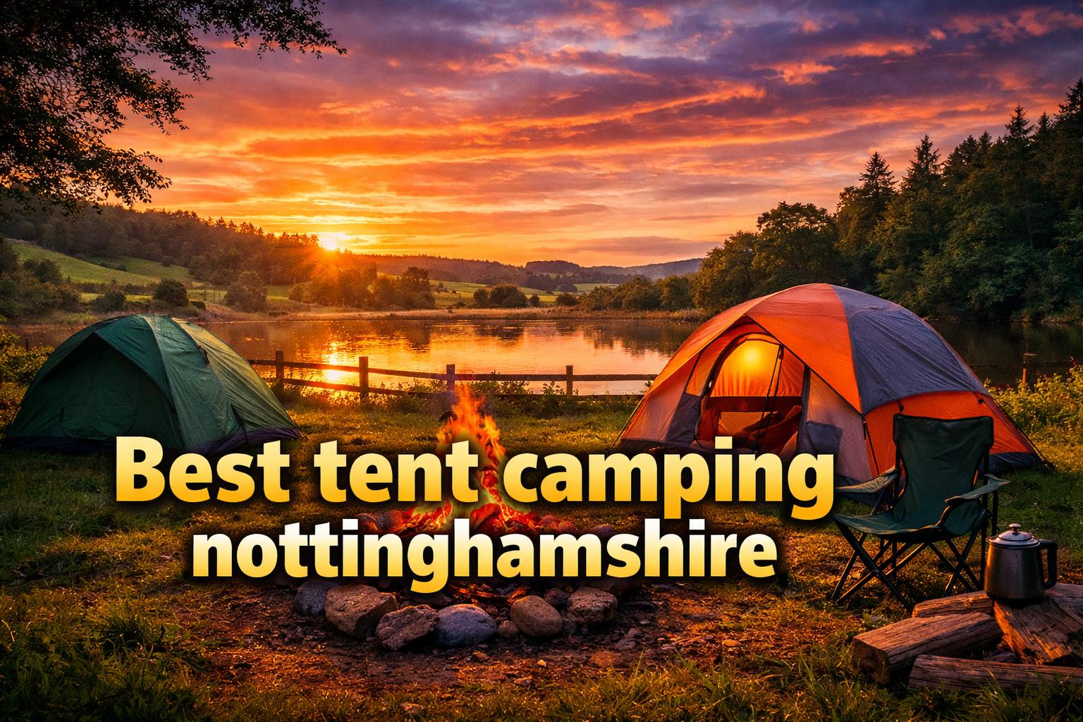 Tent Camping in Nottinghamshire: Electric & Non-Electric Grass Pitches at Boatlane Camping