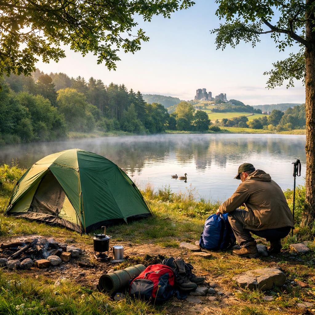 Low-impact camping etiquette (golden rules) - wild camping nottinghamshire