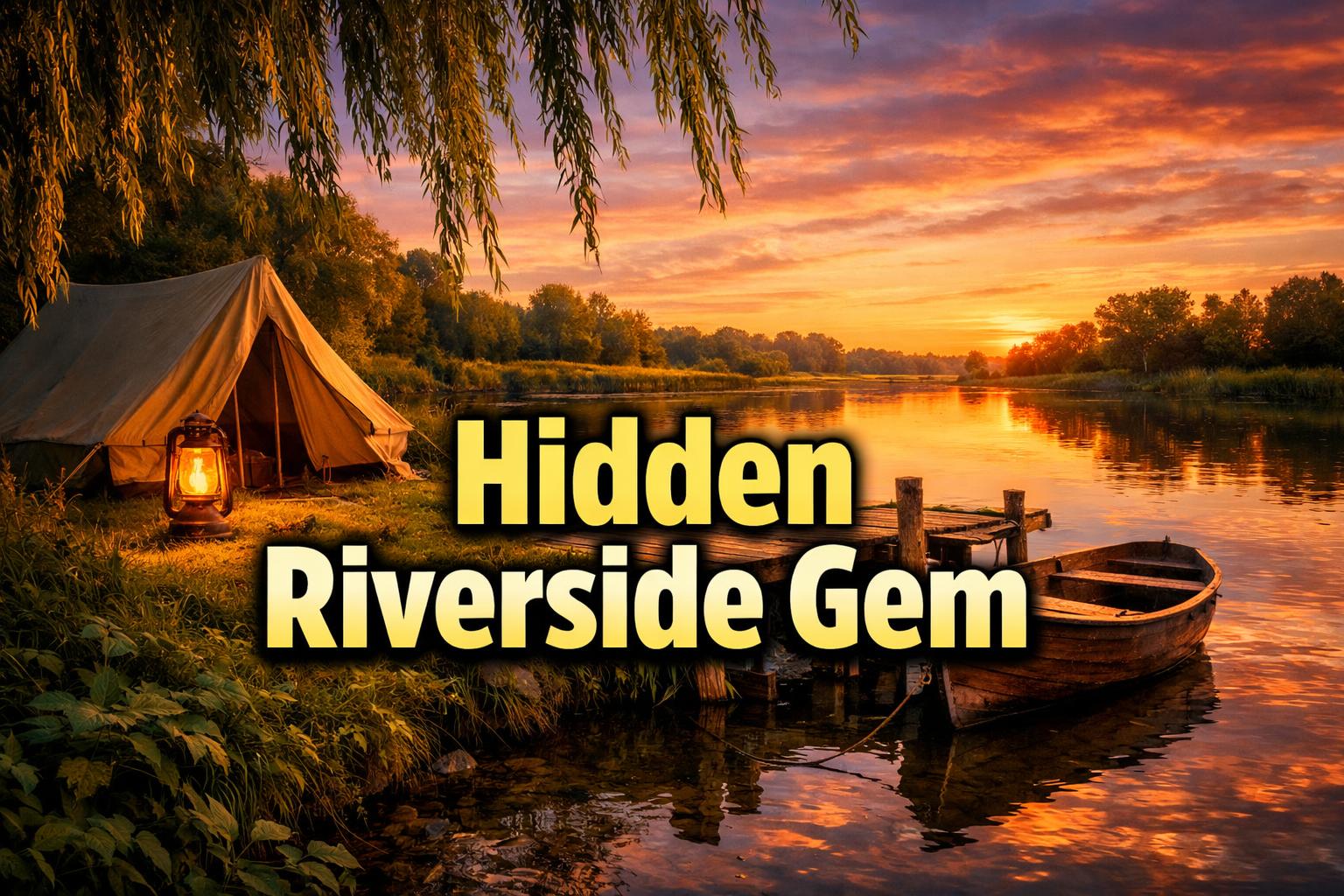 Campsite Nottinghamshire: Why Campers Choose Boatlane (Riverside, Quiet, Simple)