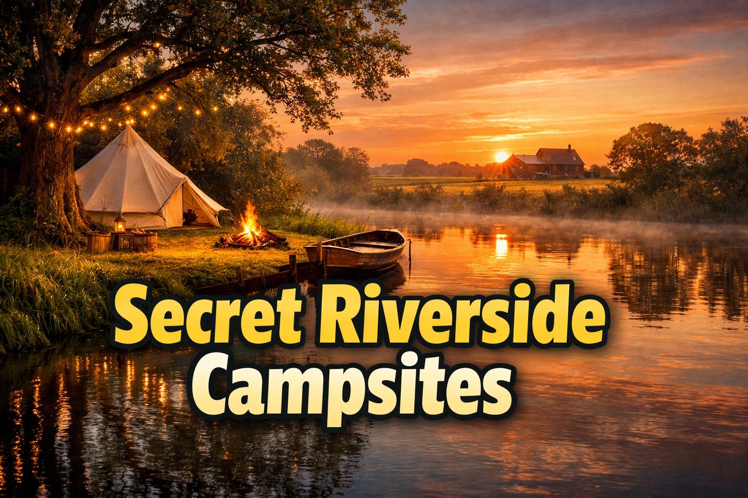 Best Campsites Nottinghamshire: Best Campsites in Nottinghamshire (How to Choose) + Why Boatlane Fits Quiet Riverside Breaks