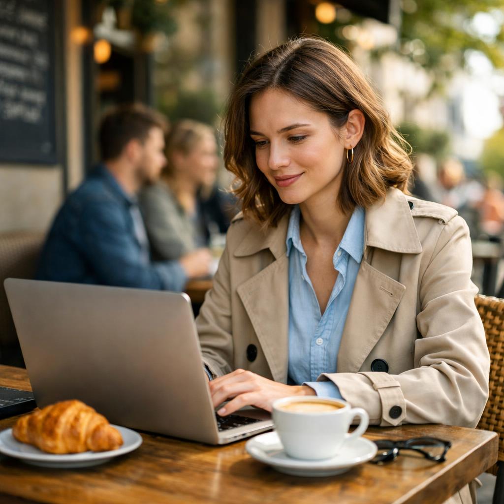 camping near Newark on Trent illustration