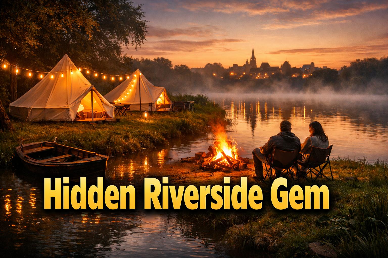 Camping site Nottingham: Camping Sites Near Nottingham — Quiet Riverside Pitches at Boatlane Camping