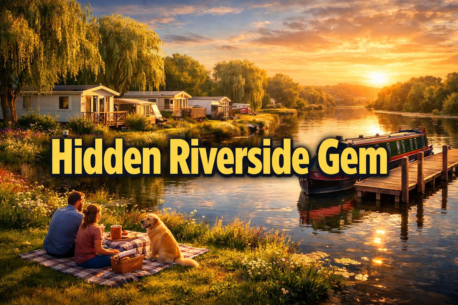 riverside caravan park nottinghamshire — Riverside Caravan Park in Nottinghamshire (Near the River Trent): Boatlane Camping