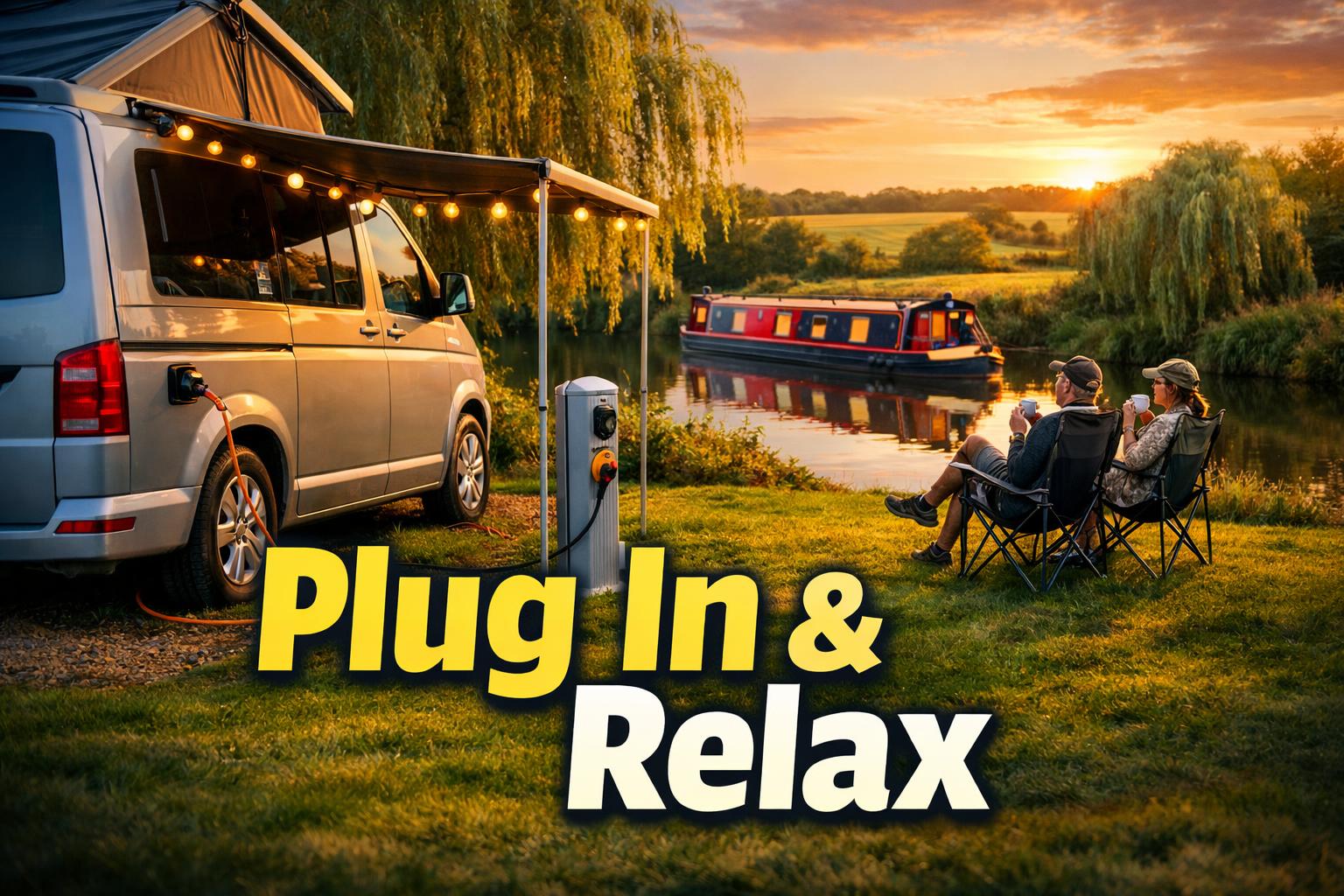 Electric Hook-Up Camping in Nottinghamshire: Electric Pitches at Boatlane Camping