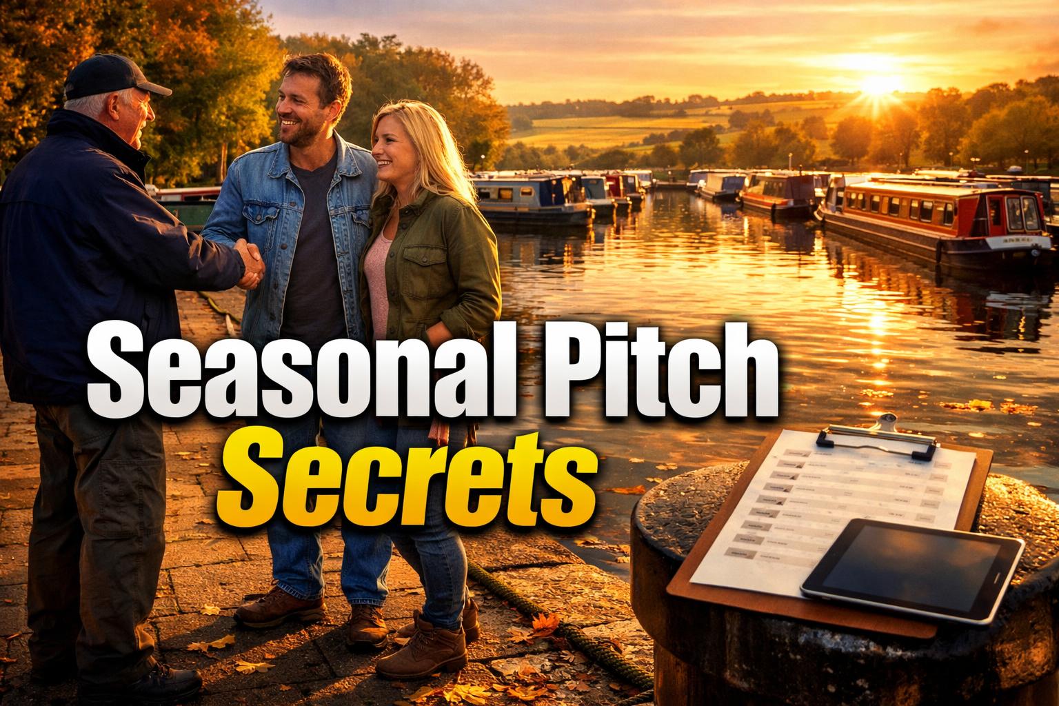 Seasonal pitches Nottinghamshire: Terms, Pricing Structure & What You Get at Boatlane
