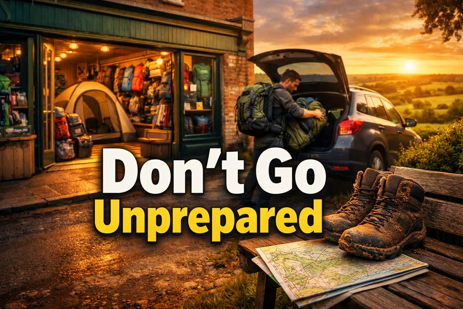 Camping Shops Nottinghamshire: What to Buy Before You Arrive