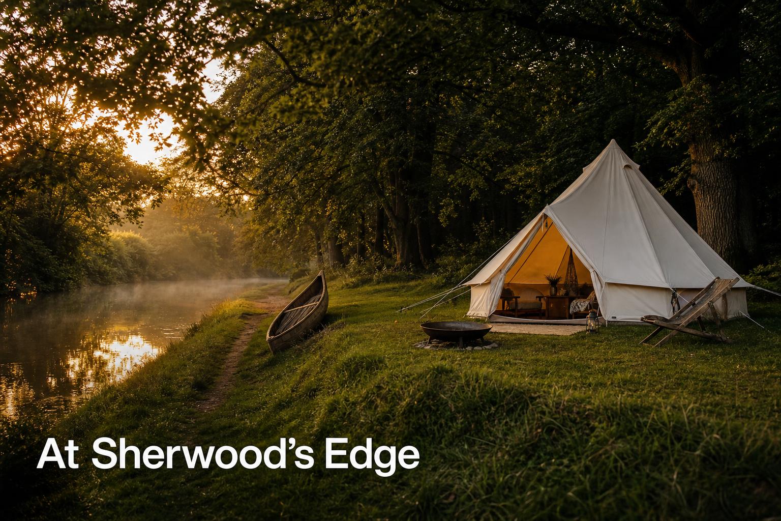 campsite nottingham forest: Camping Near Sherwood Forest (Nottinghamshire) — A Quiet Base at Boatlane Camping